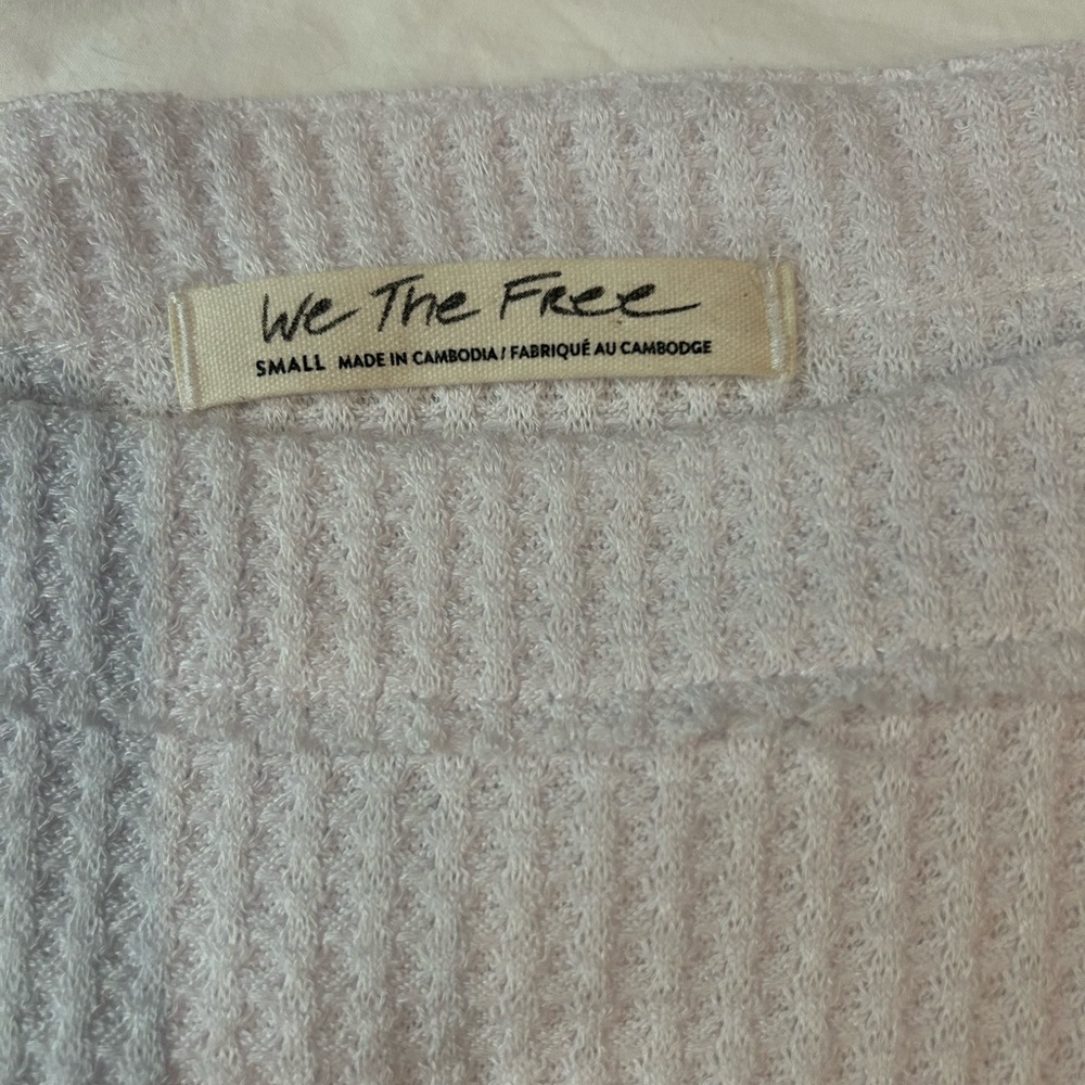 Free People White Long Sleeve Top - Picture 5 of 11